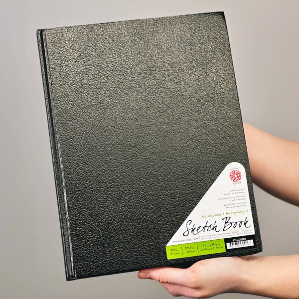Pentalic 8.5x11 inch Hardbound Sketchbook